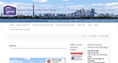Desktop Screenshot of maxtorontohomes.com
